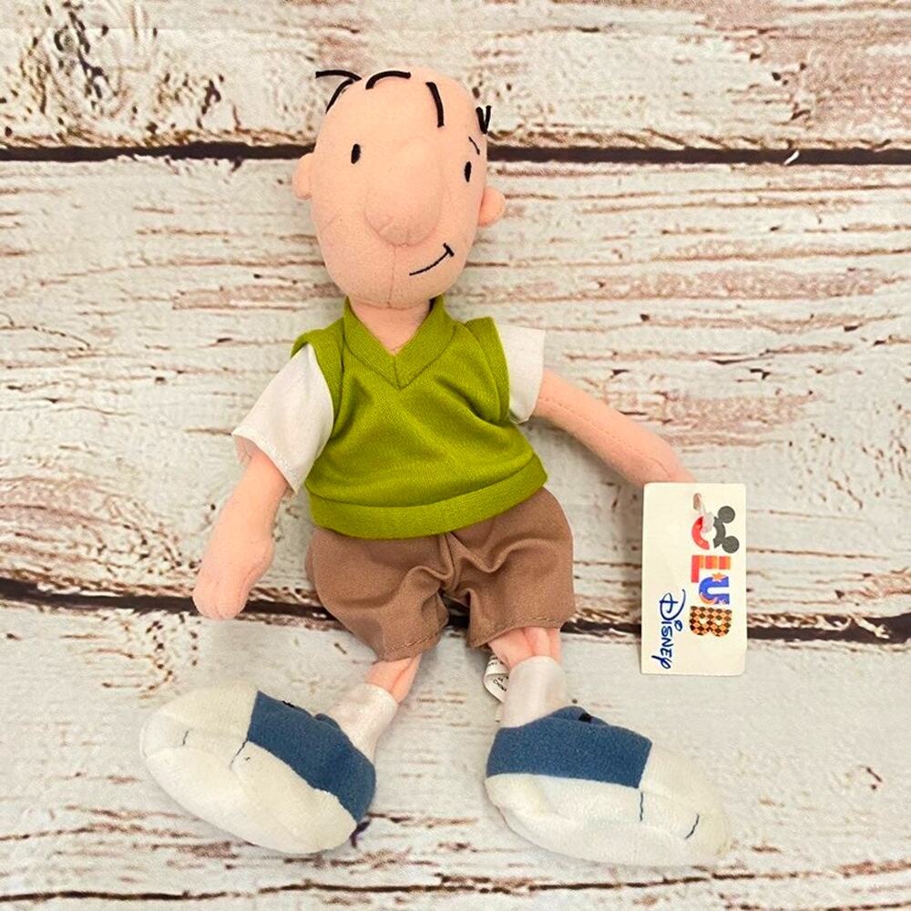 DISNEY CLUB Nickelodeon Doug Funnie Plush Vintage 90s Doll NWT 11 Inch
